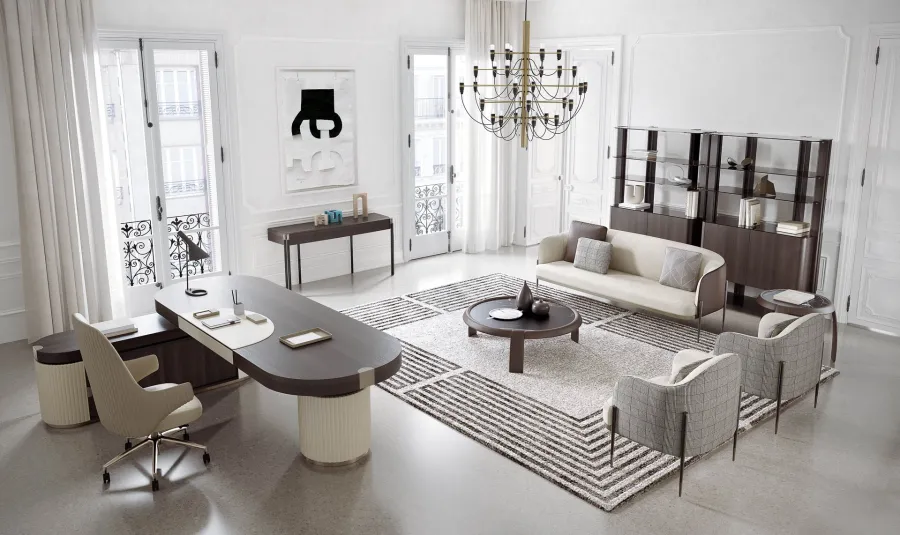 obrazek 9 Elegancka włoska sofa w stylu modernistycznym - do salonu