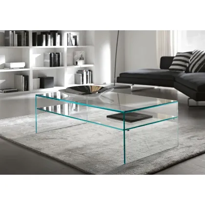 Zdjęcie Elegancki szklany stół do salonu - Tonelli Design