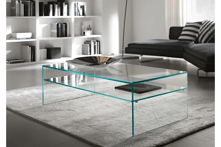 obrazek 1 Elegancki szklany stół do salonu - Tonelli Design