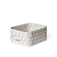 Picture A beautiful low, rectangular basket
