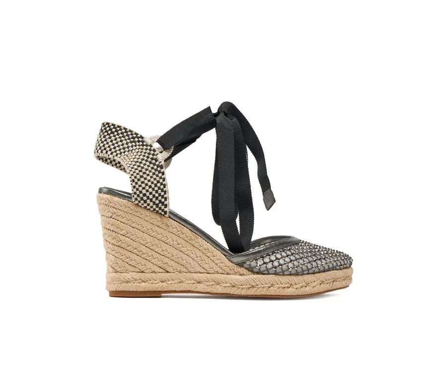 obrazek 1 Guess Espadryle FLJCHA FAB04 Szary