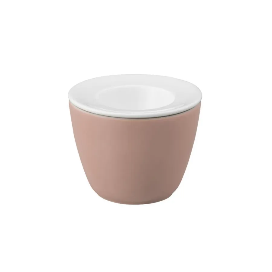 obrazek 1 Stylowy kieliszek do jajek z porcelany w kolorze różu - Seltmann Weiden