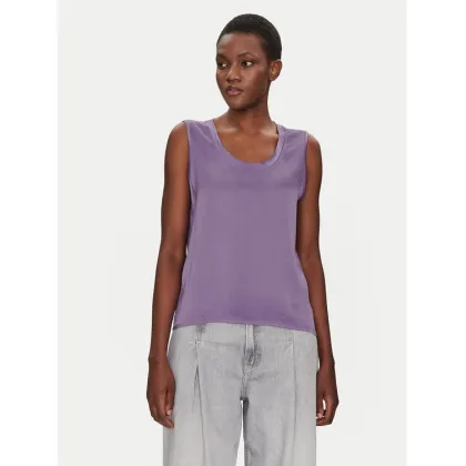 Zdjęcie ViCOLO Bluzka TD0006 Fioletowy Relaxed Fit