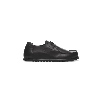 Zdjęcie Birkenstock półbuty skórzane Utti Lace LENA męskie kolor czarny 1029579