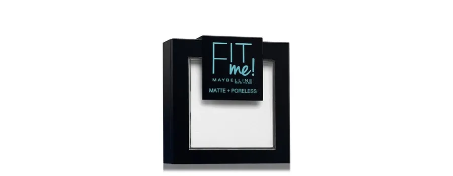 obrazek 1 Maybelline Fit Me Matt+Poreless Kompaktowy puder 9 g Nr. 90 - Translucent