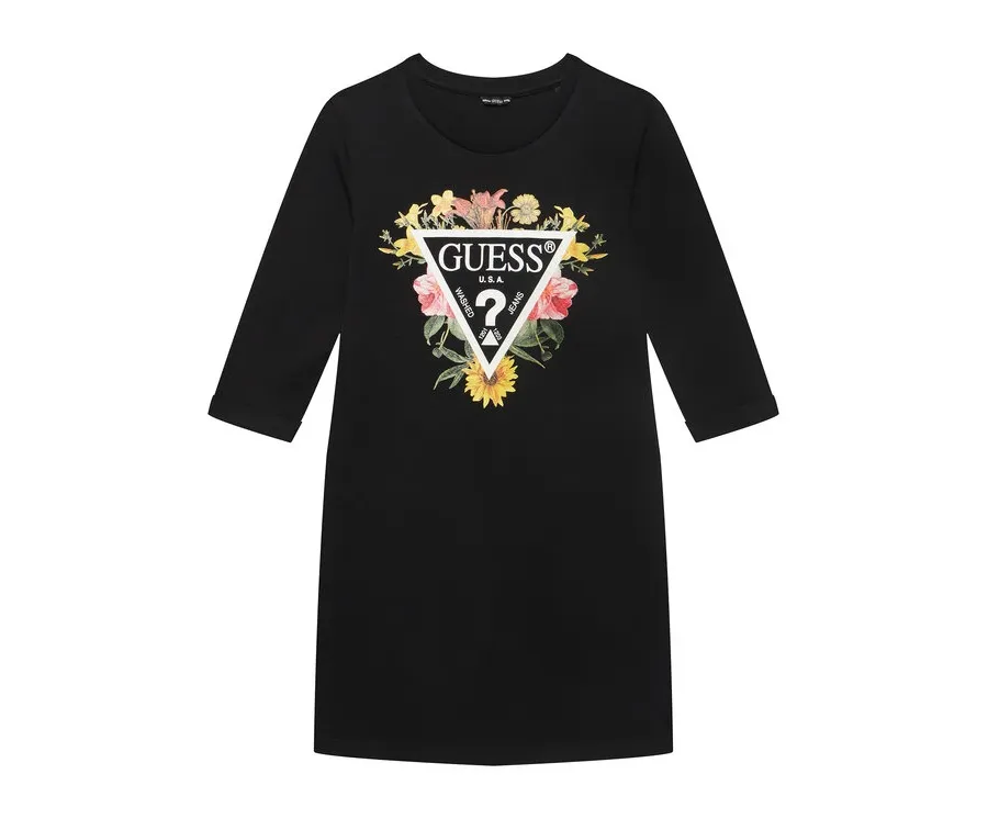 obrazek 1 Guess Sukienka codzienna J3YK13 KA6W4 Czarne rodowanie Regular Fit