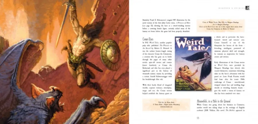 obrazek 2 Książka Sztuka fantasy: wojownicy i bohaterowie - Flame Tree Publishing