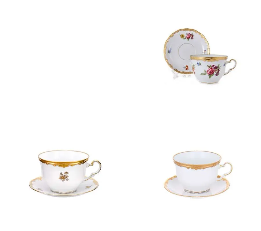 obrazek 2 Zestaw do cappuccino z porcelany