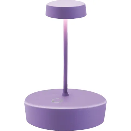 Zdjęcie Liliowa lampa stołowa Swap Mini 14,8 cm