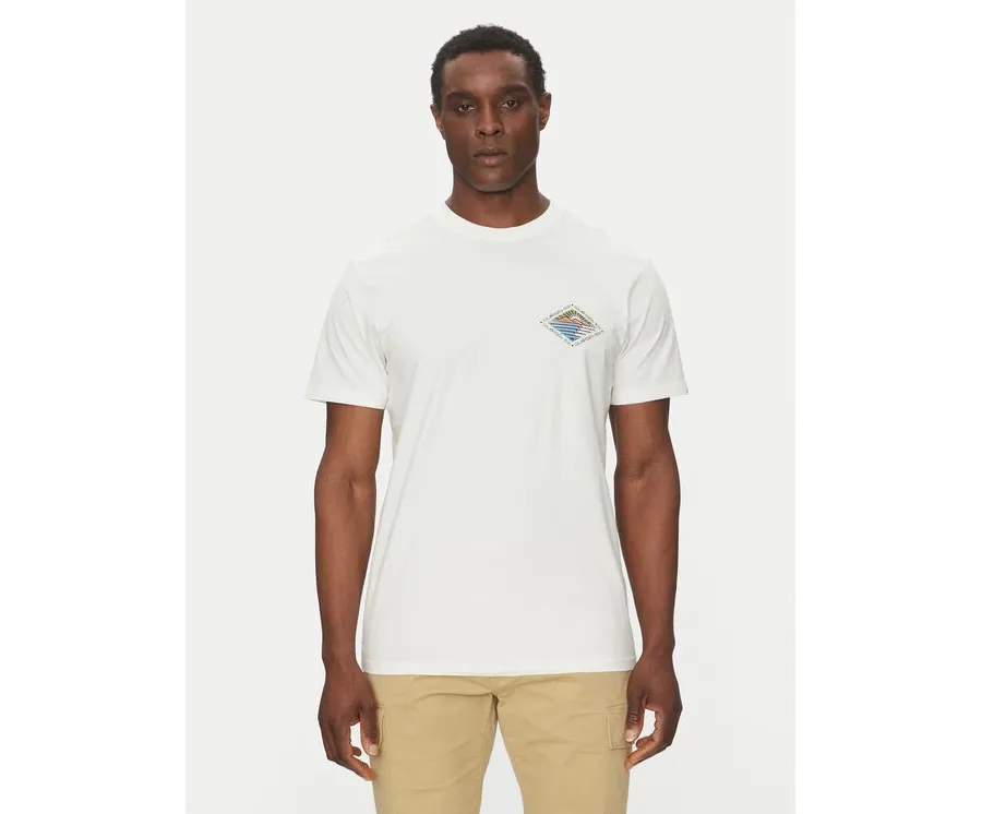 obrazek 1 Quiksilver T-Shirt EQYZT08038 Écru Regular Fit