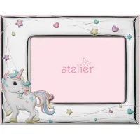 Zdjęcie Piękna RAMKA UNICORNO Z JEDNOROŻCEM 9x13