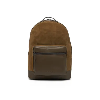 Zdjęcie Tommy Hilfiger Plecak Th Casual Suede Backpack AM0AM13229 Zielony