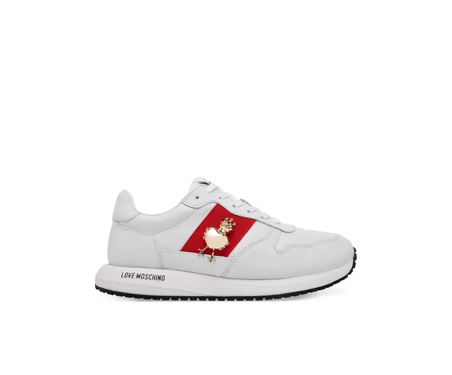 obrazek 1 LOVE MOSCHINO Sneakersy JA15373G1MIAL10A Biały