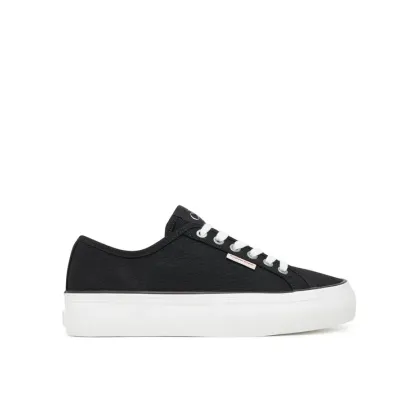 Zdjęcie Calvin Klein Jeans Tenisówki Vulc Flatform Ctn Logo Tag YW0YW01838 Czarny