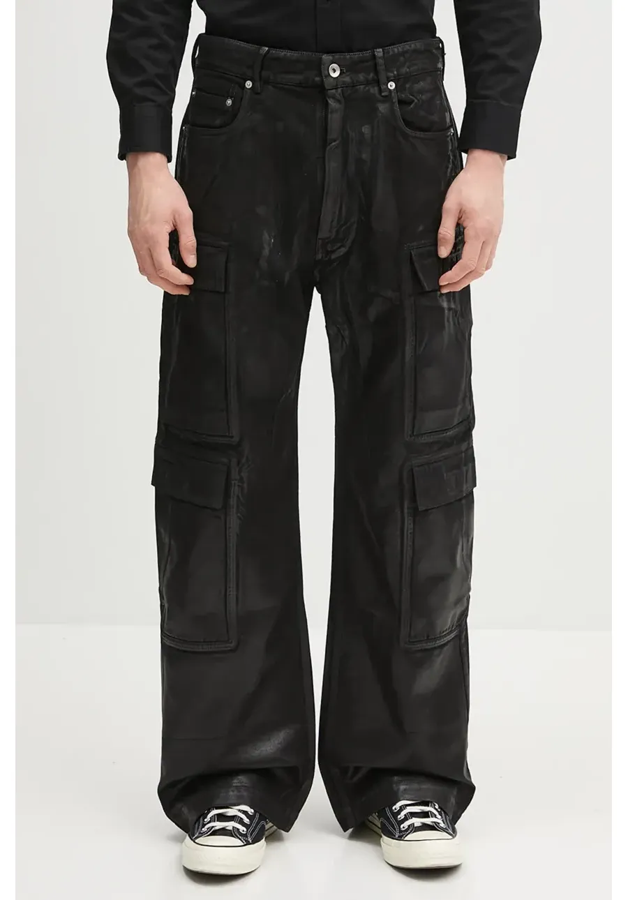 obrazek 1 Rick Owens DRKSHDW jeansy Double Cargo męskie DU01E3361.DCF