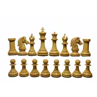 Picture A collection of chess pieces made of boxwood and ebony - The Chess Empire