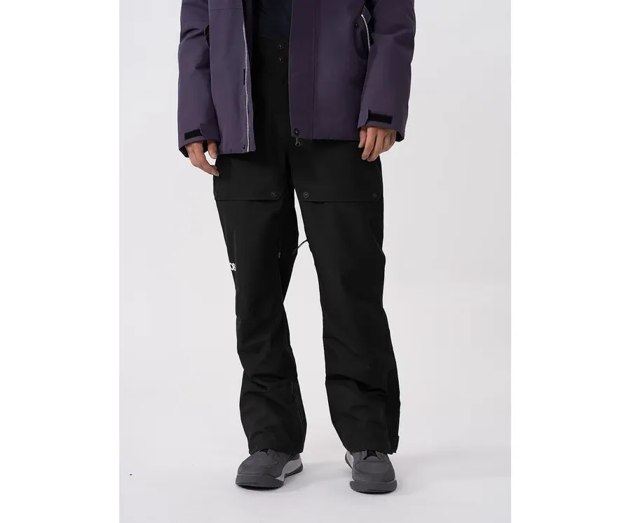 obrazek 1 4F Spodnie snowboardowe 4FAW23TFTRM345 Czarny Regular Fit