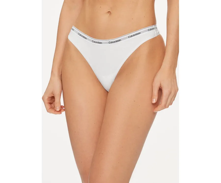 obrazek 1 Calvin Klein Underwear Stringi 000QD5043E Biały