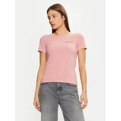 Zdjęcie Guess Jeans T-Shirt W4YI02 J1314 Różowy Regular Fit