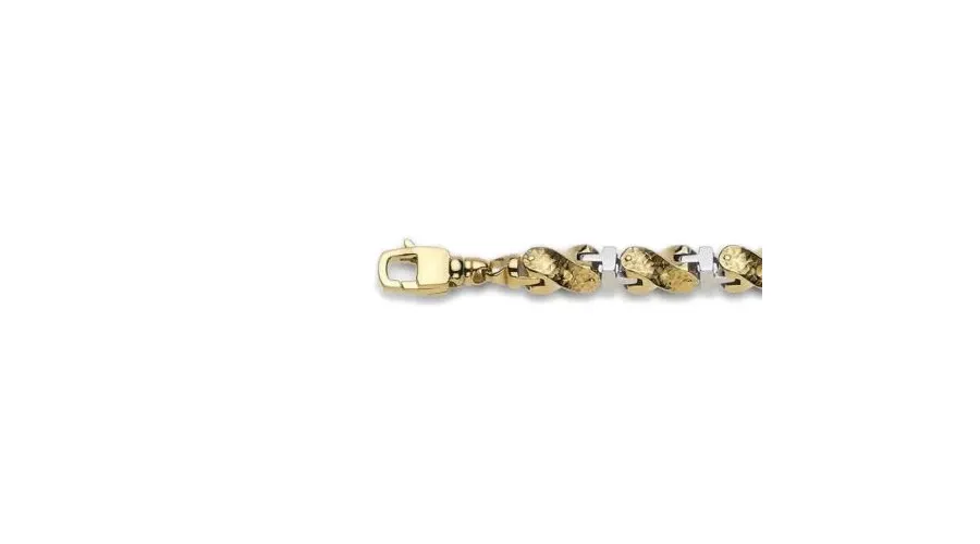 obrazek 1 Złota męska bransoleta 18 kt 60,6g - Maxioro