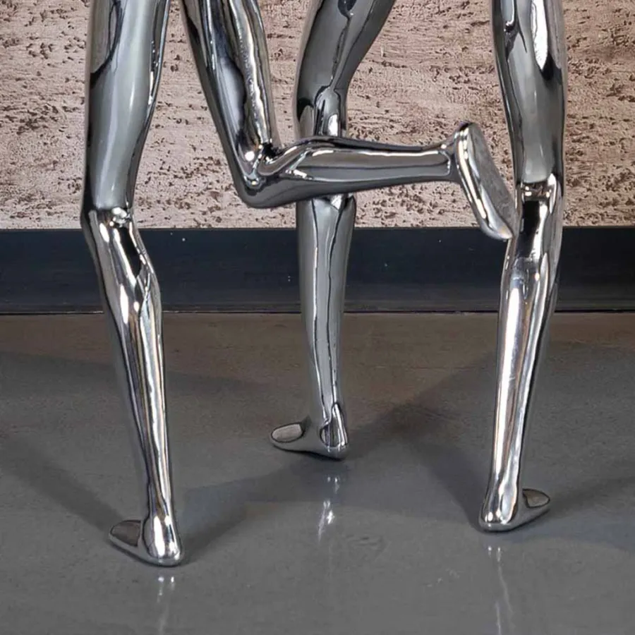 obrazek 2 LEGGY ACCENT TABLE – Nowoczesny rzeźbiony stolik pomocniczy z drewna tekowego do wnętrz domowych