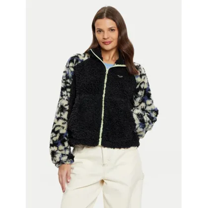 Zdjęcie Roxy Polar Waves Of Warmth ERJPF03186 Czarny Loose Fit