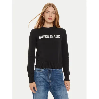Zdjęcie Guess Jeans Sweter W4BR10 Z3HM1 Czarny Regular Fit