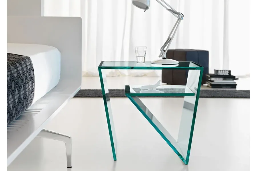 obrazek 1 Nowoczesna szklana szafka pod TV - Tonelli Design