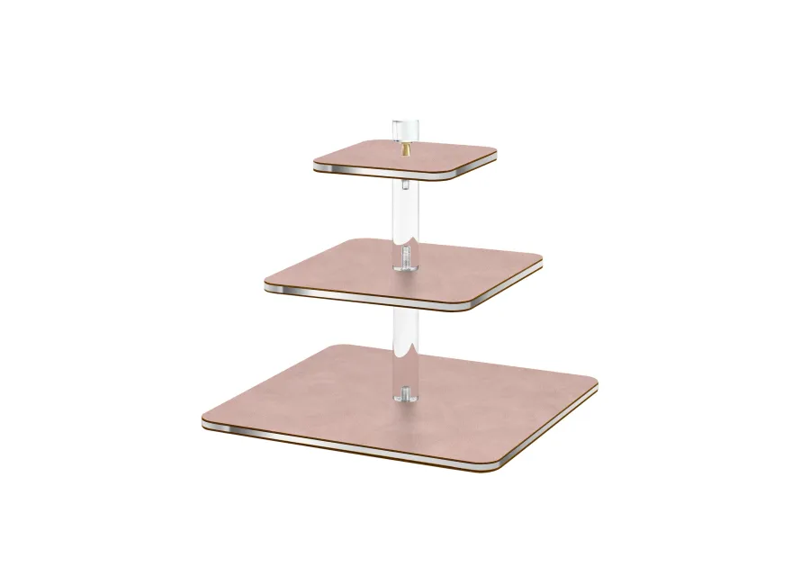 picture 1 A modern, stylish serving stand with dimensions of 30x30xH30 cm