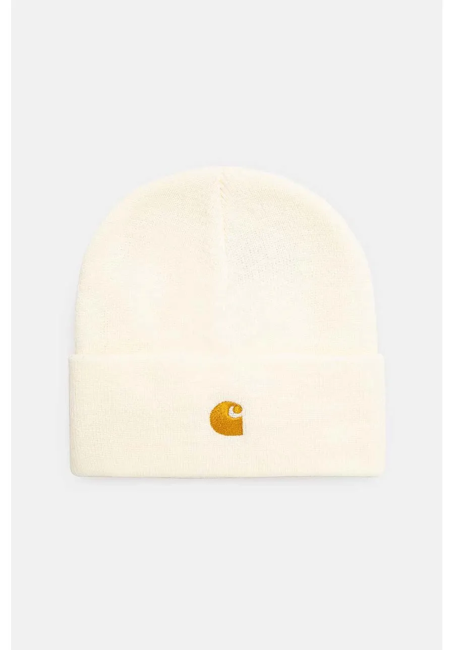 obrazek 1 Carhartt WIP czapka Chase Beanie kolor beżowy  I026222.0SHXX