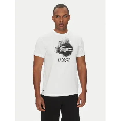 Zdjęcie Lacoste T-Shirt TH8917 Biały Regular Fit
