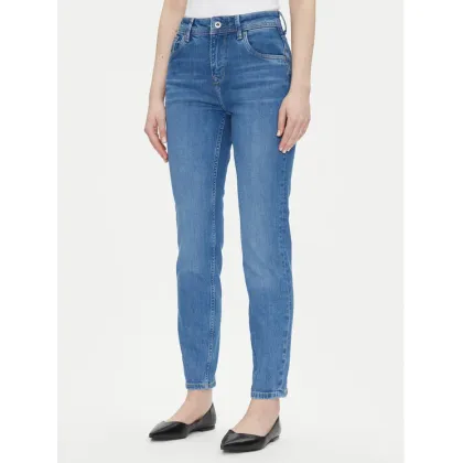 Zdjęcie Pepe Jeans Jeansy Violet PL204176 Niebieski Mom Fit