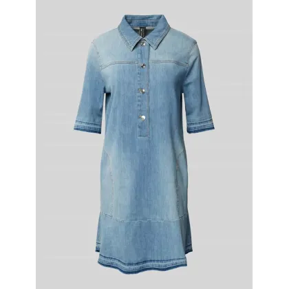 Zdjęcie Sukienka jeansowa z listwą guzikową