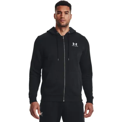 Zdjęcie Under Armour Bluza UA Essential Fleece FZ Hood 1373881 Czarny Regular Fit