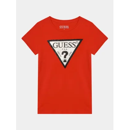 Zdjęcie Guess T-Shirt J2YI51 K6YW1 Czerwony Regular Fit