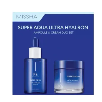 Zdjęcie Missha Super Aqua Hyaluron Ampoule & Cream Duo Set