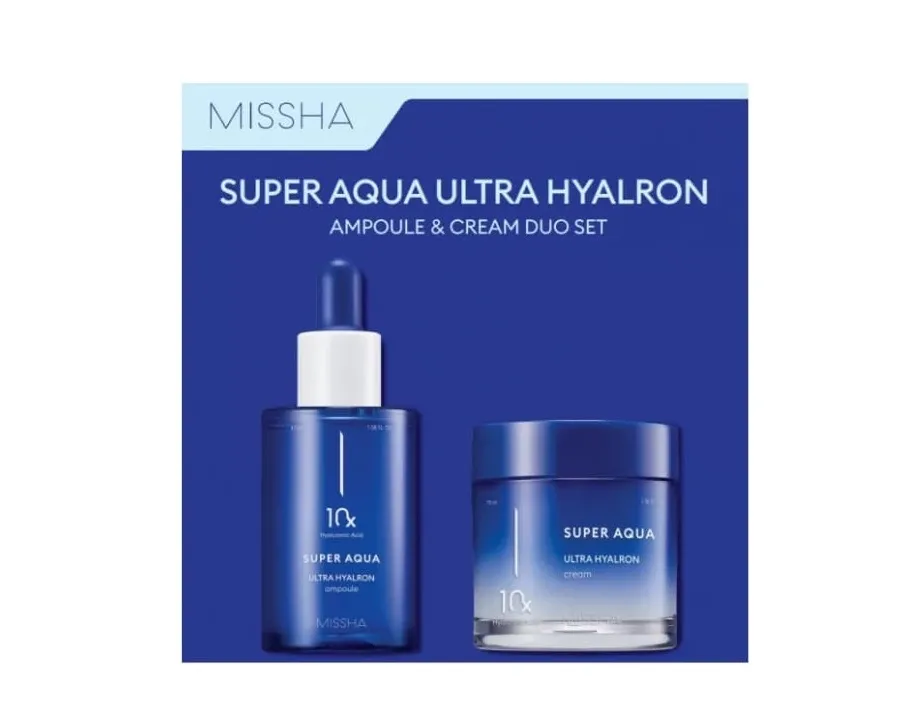 obrazek 1 Missha Super Aqua Hyaluron Ampoule & Cream Duo Set