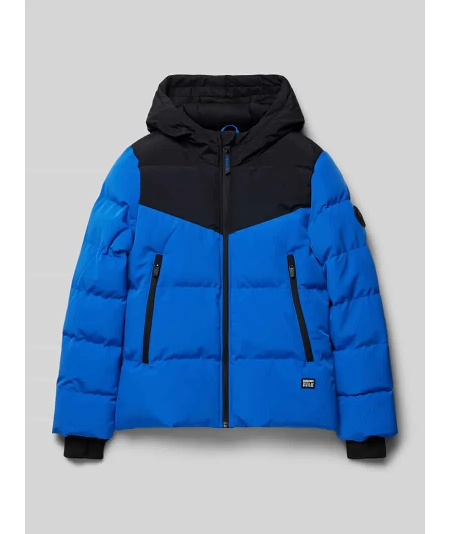 obrazek 1 Kurtka pikowana z naszywką z logo model ‘AMBOY’