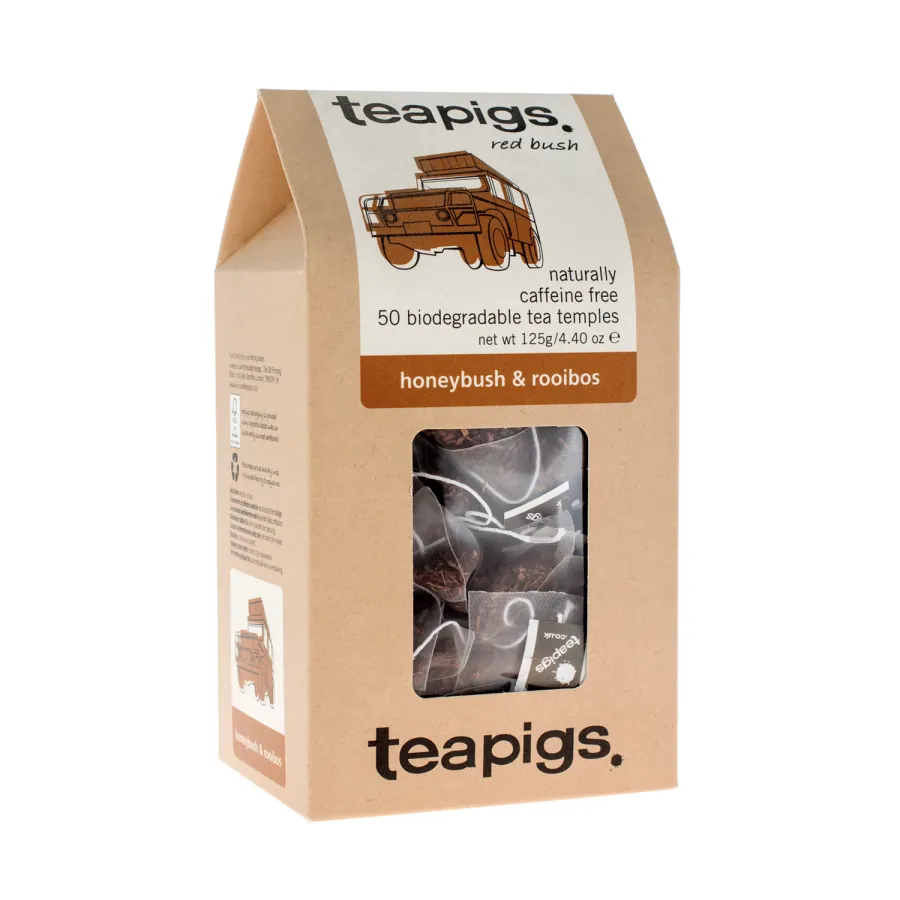 obrazek 1 teapigs Honeybush and Rooibos 50 piramidek TEAPIGS