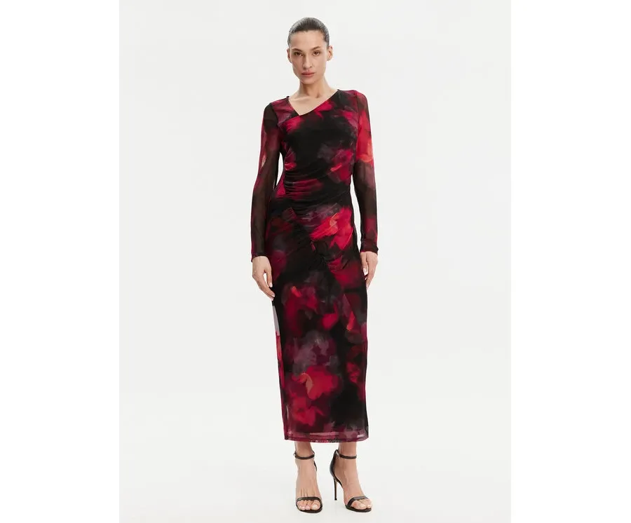 obrazek 1 DKNY Sukienka koktajlowa DD4KU42A Czarny Slim Fit