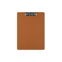 Zdjęcie Skórzany clipboard A4 23х31 cm w kolorze bursztynowo-brązowym