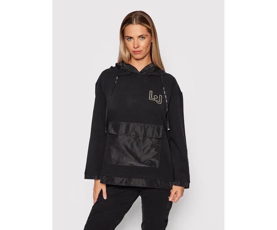 obrazek 1 Liu Jo Sport Bluza TF1067 F0843 Czarny Regular Fit