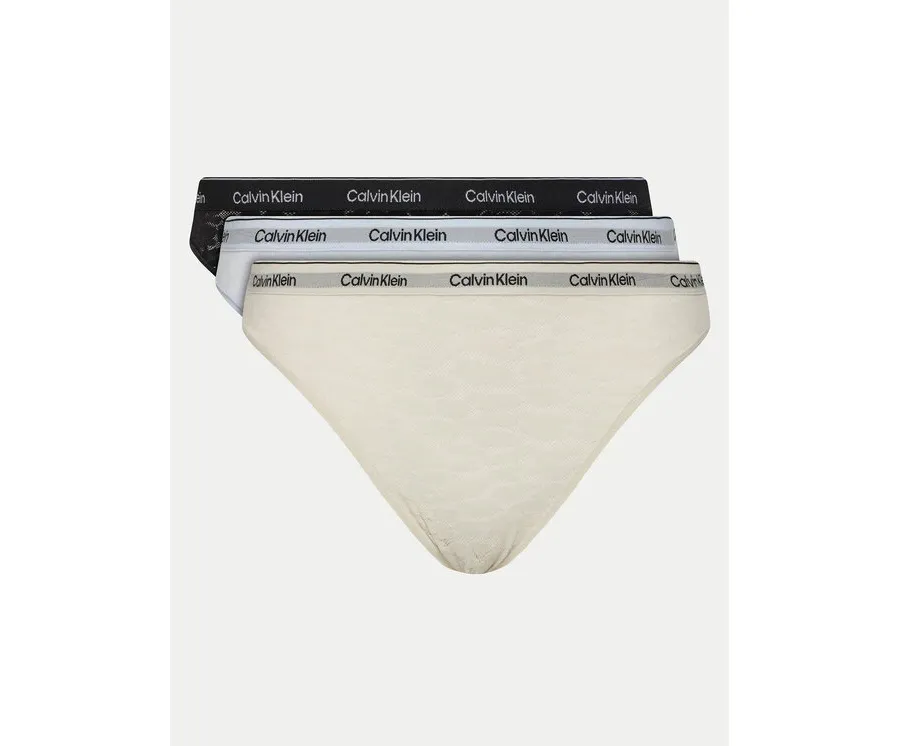 obrazek 1 Calvin Klein Underwear Komplet 3 par fig brazylijskich 000QD5225E Kolorowy