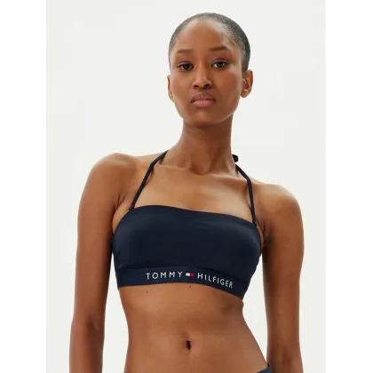 Zdjęcie Tommy Hilfiger Góra od bikini UW0UW04136 Granatowy