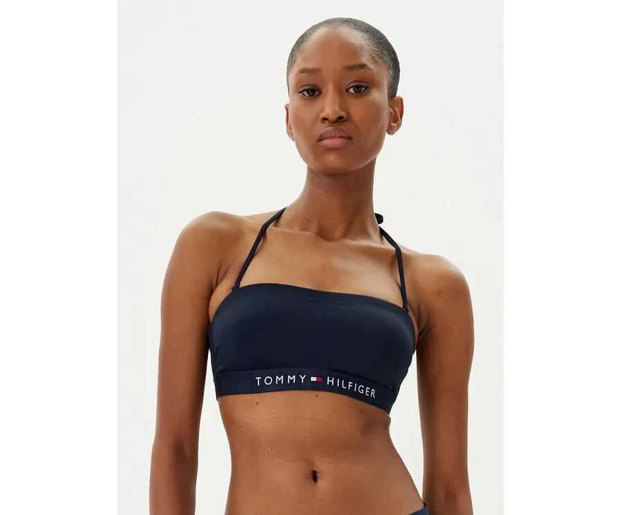 obrazek 1 Tommy Hilfiger Góra od bikini UW0UW04136 Granatowy
