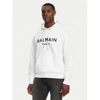Zdjęcie Balmain Bluza DH1JR002BB65 Biały Regular Fit
