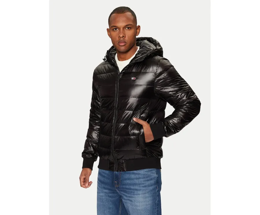 obrazek 1 Tommy Jeans Kurtka przejściowa DM0DM20659 Czarny Regular Fit
