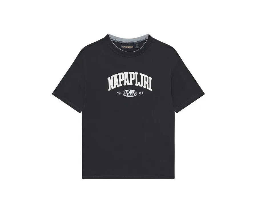 obrazek 1 Napapijri T-Shirt S-Inot NP0A891F M Czarny Regular Fit