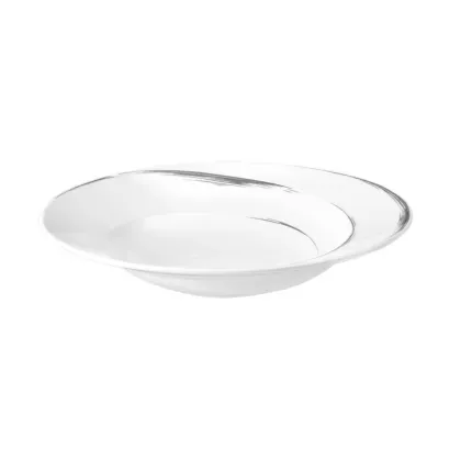Zdjęcie Okrągły porcelanowy talerz na makaron 27 cm z Niemiec - Seltmann Weiden