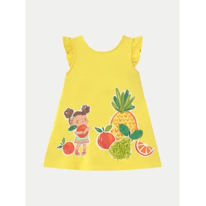 Zdjęcie Mayoral Sukienka letnia 1927 Żółty Regular Fit